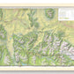 Southwest Montana | Topographic Recreation Map