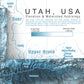 Utah, USA | Hydrologic Map